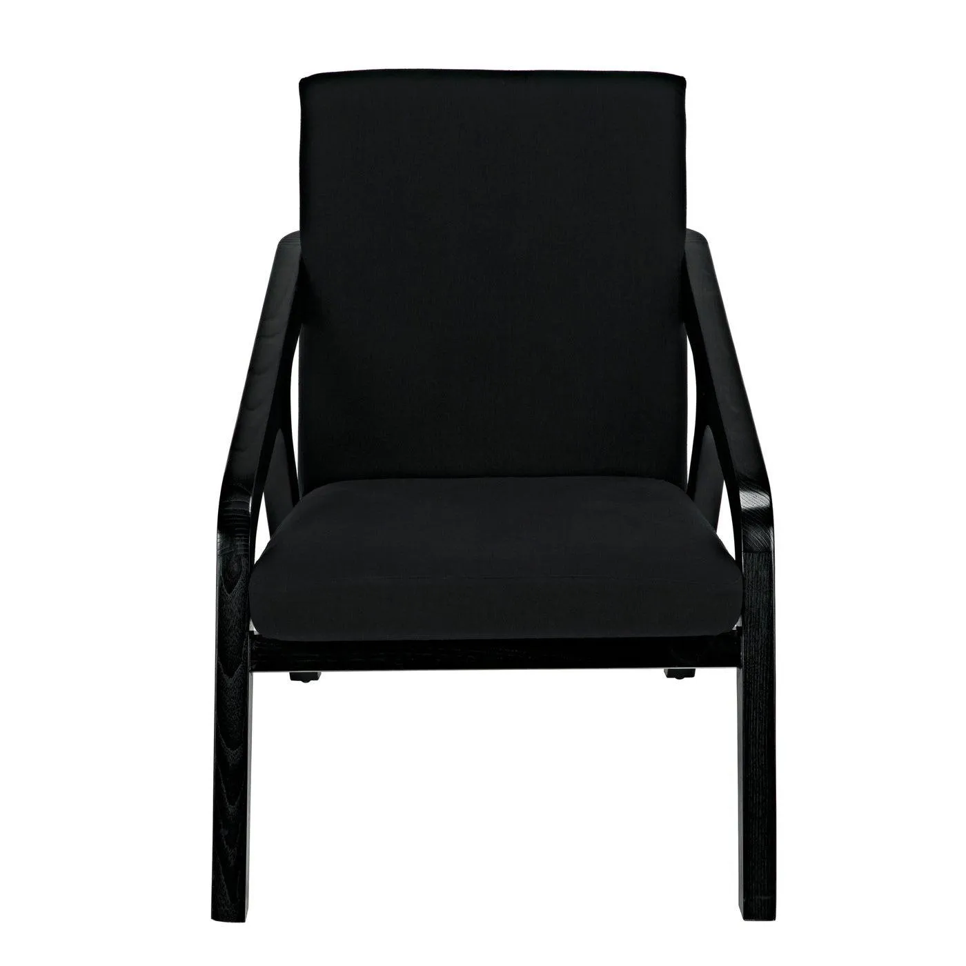 Lamar Chair, Charcoal Black