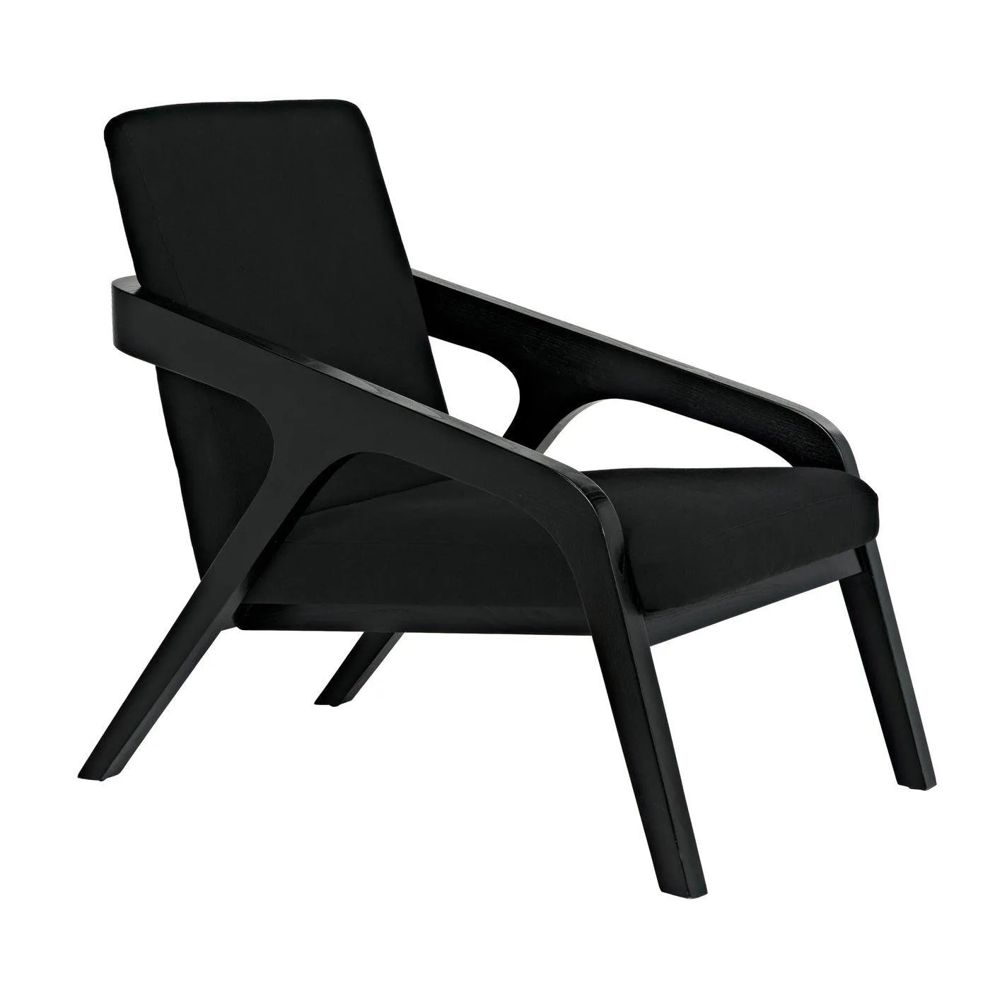 Lamar Chair, Charcoal Black