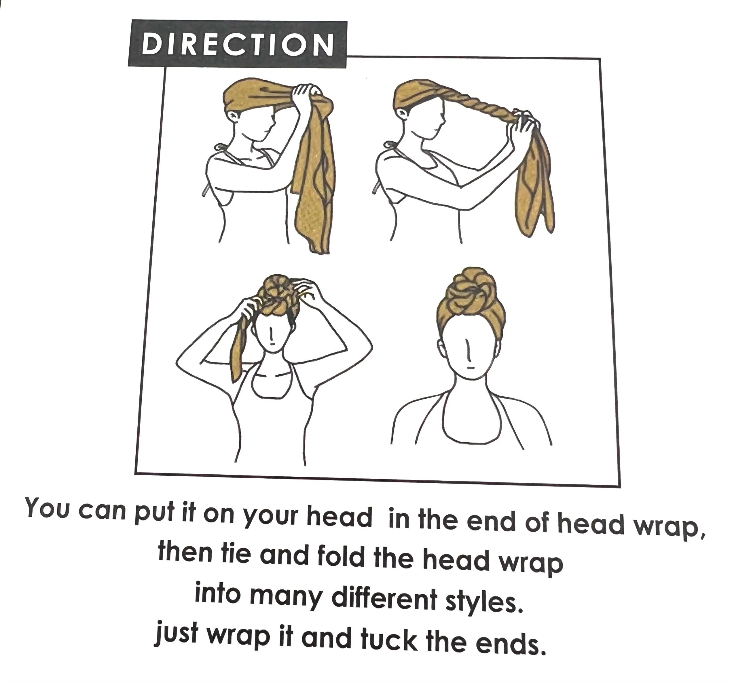 élan Head Wrap and Scarf