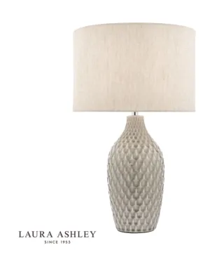 Laura Ashley Heathfield Table Lamp LA3756083-Q With Natural Linen Shade