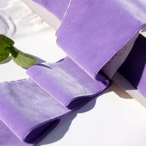 Lavender Velvet Ribbon Vintage from France 72mm