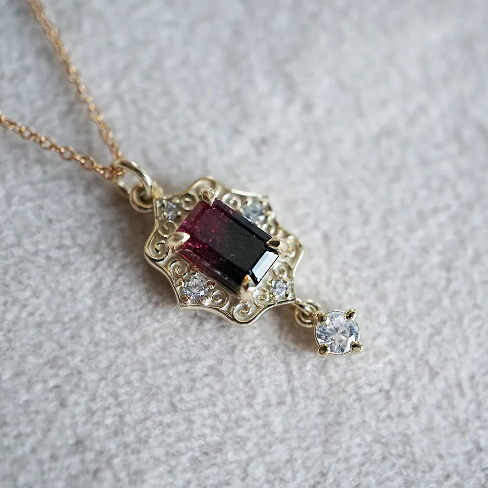 Limited Edition: Velvet Night Tourmaline Necklace