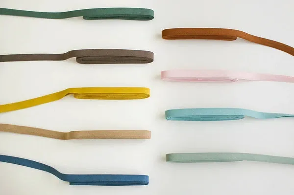 Linen Bias Tape - Sage 1/2"