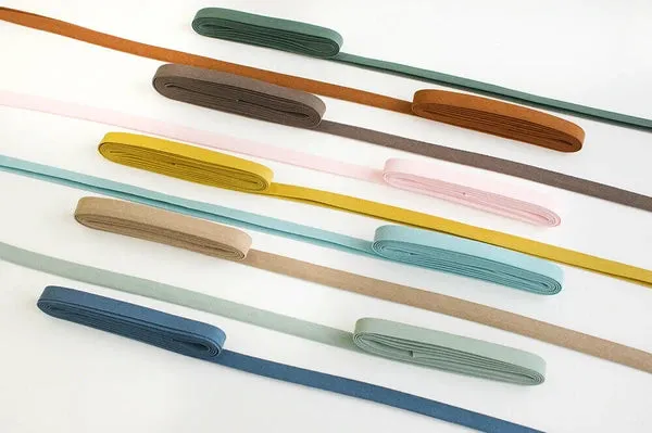 Linen Bias Tape - Sage 1/2"