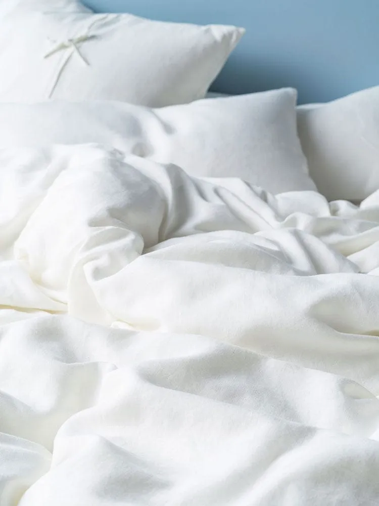 Linen House Nimes White Duvet Cover Set