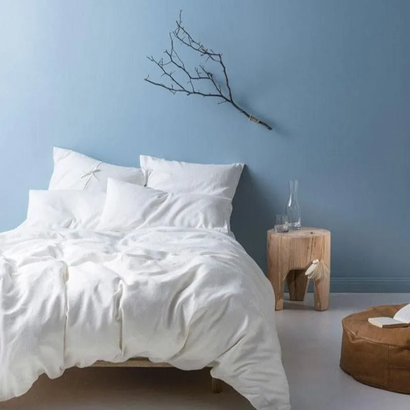 Linen House Nimes White Duvet Cover Set