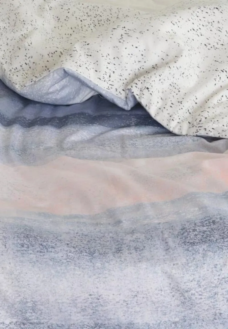 Linen House Peach Kezia Duvet Cover Set