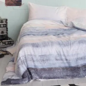 Linen House Peach Kezia Duvet Cover Set