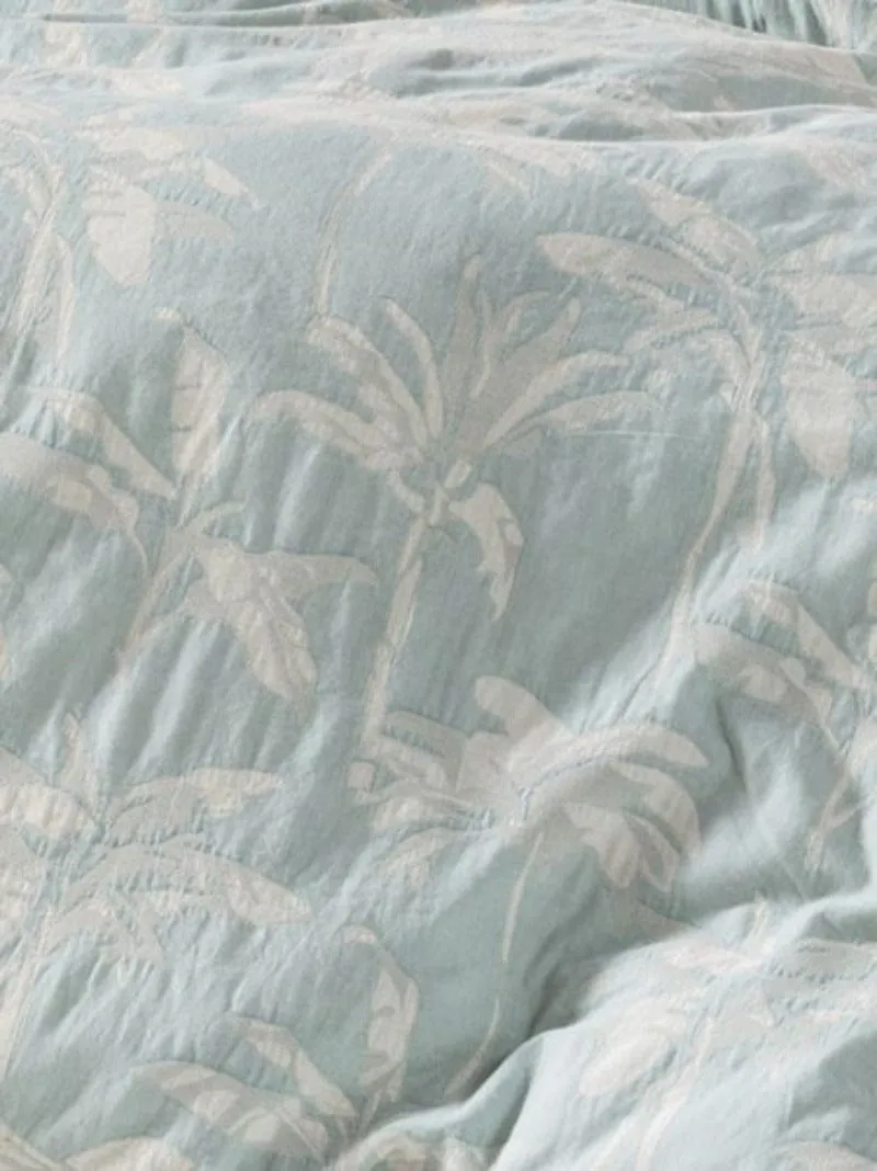 Linen House Tropea Aqua Duvet Cover Set