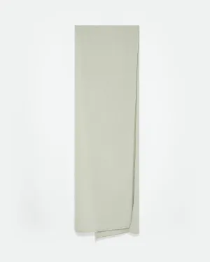 Long scarf in cashmere wool knit