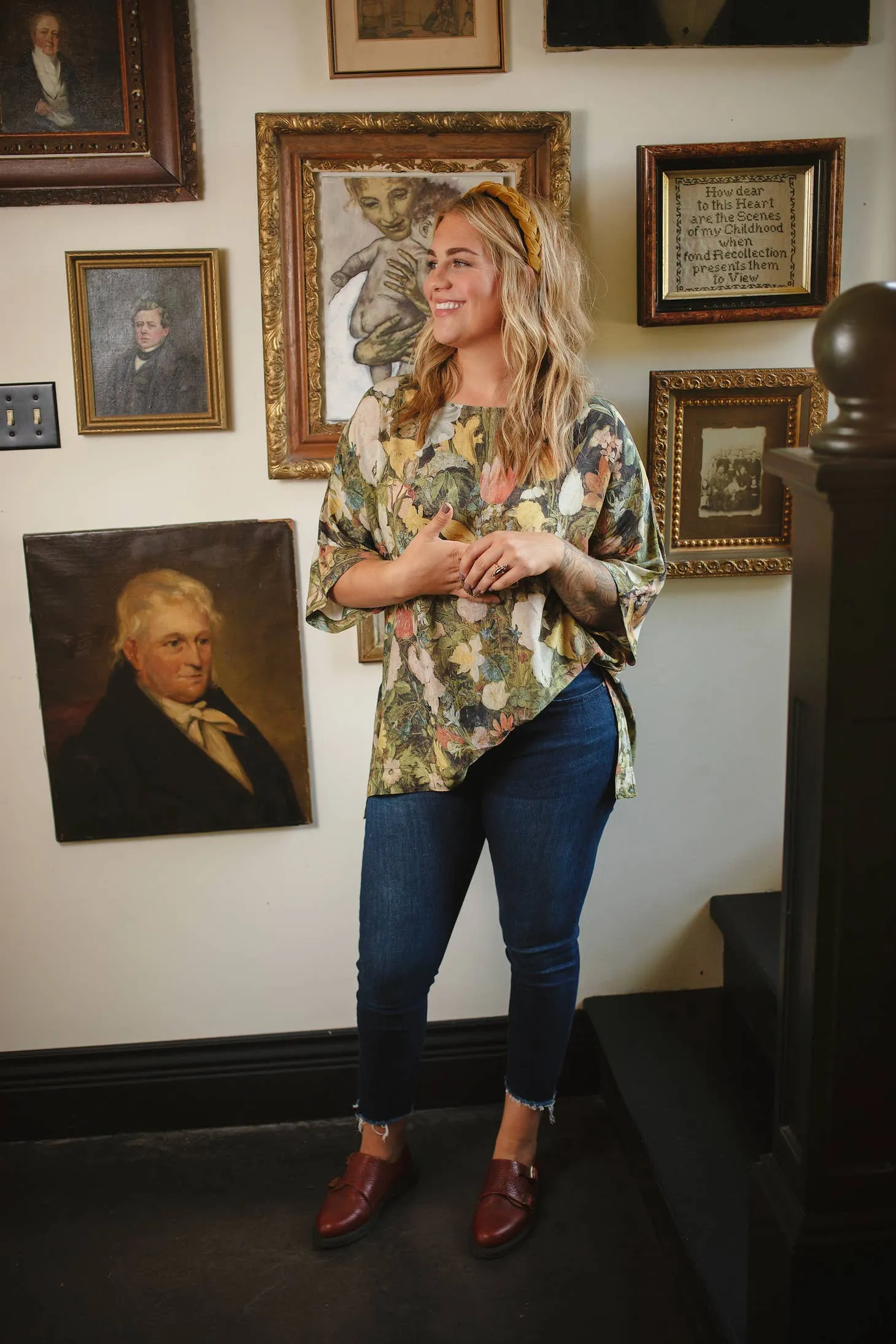 Luxury Art Tunic Tee, multiple styles
