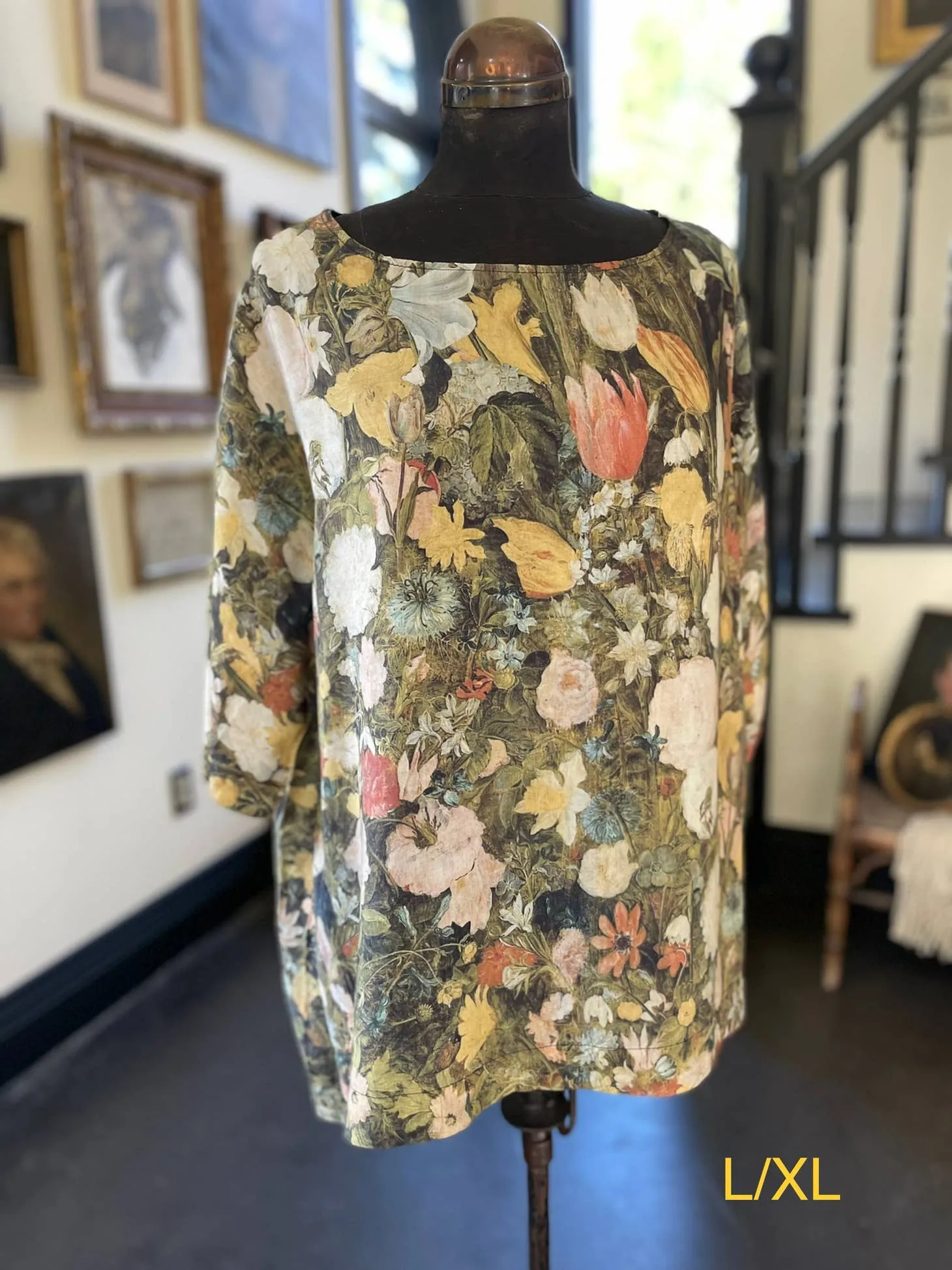 Luxury Art Tunic Tee, multiple styles