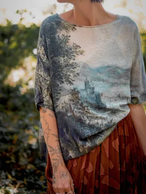 Luxury Art Tunic Tee, multiple styles