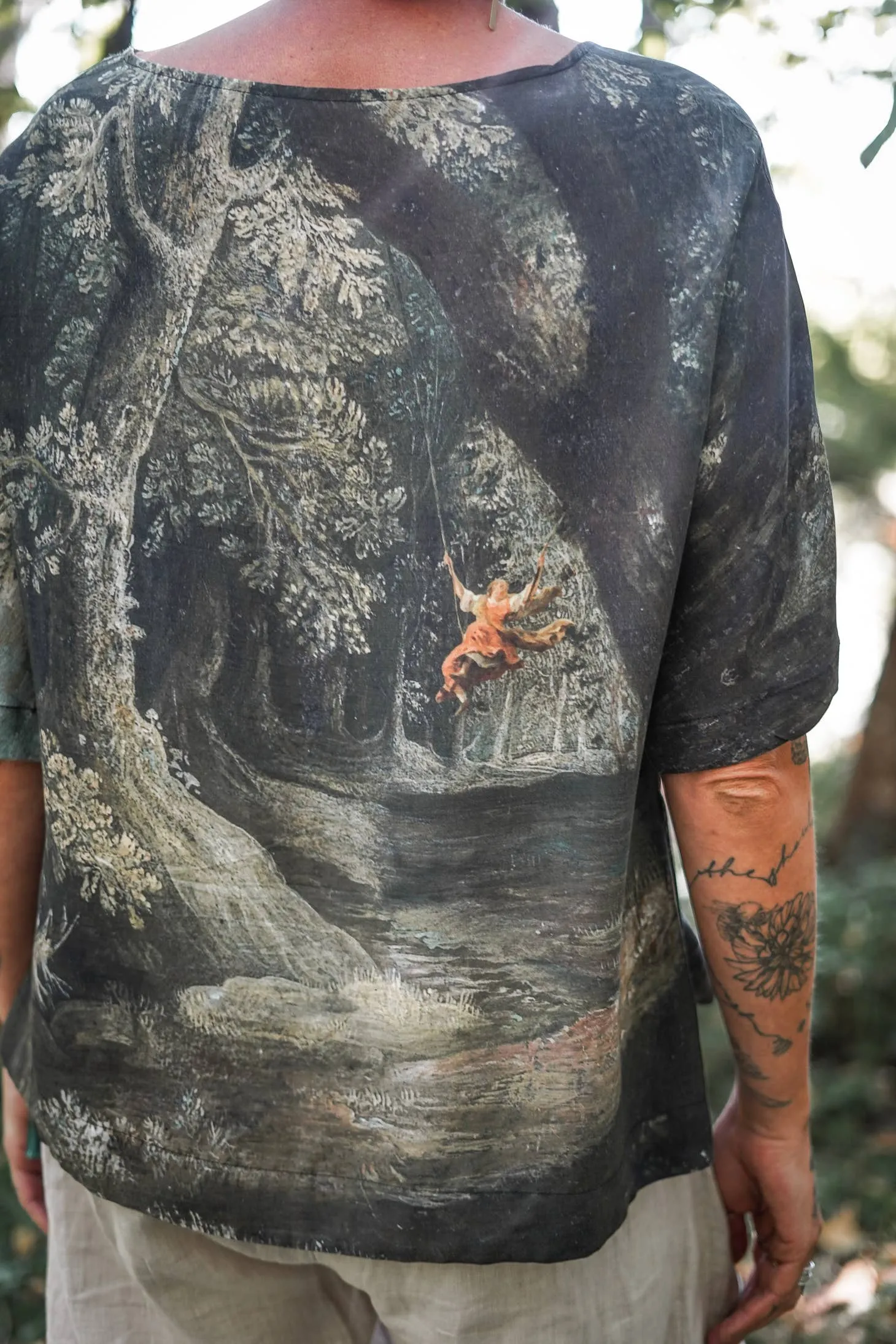 Luxury Art Tunic Tee, multiple styles