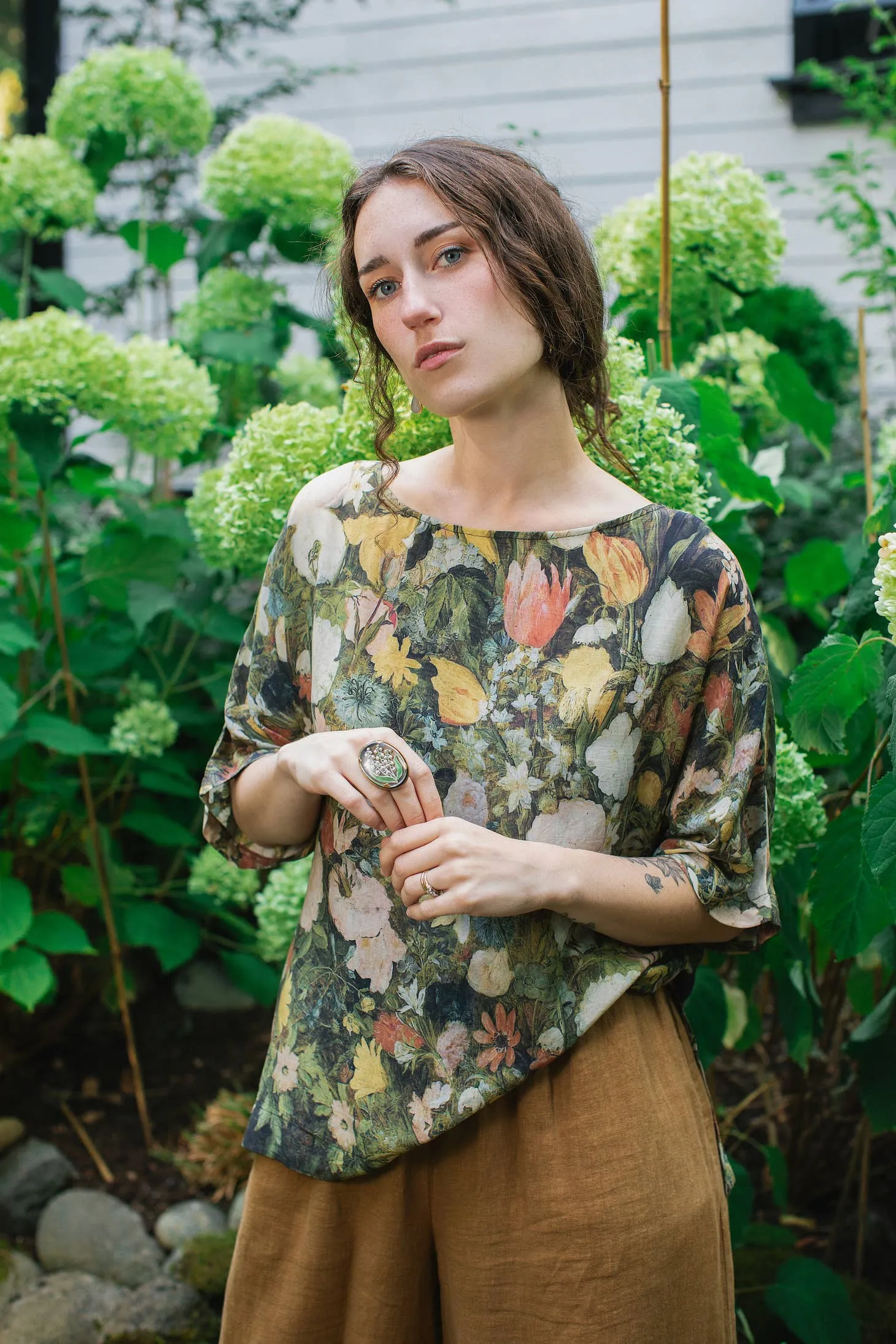 Luxury Art Tunic Tee, multiple styles