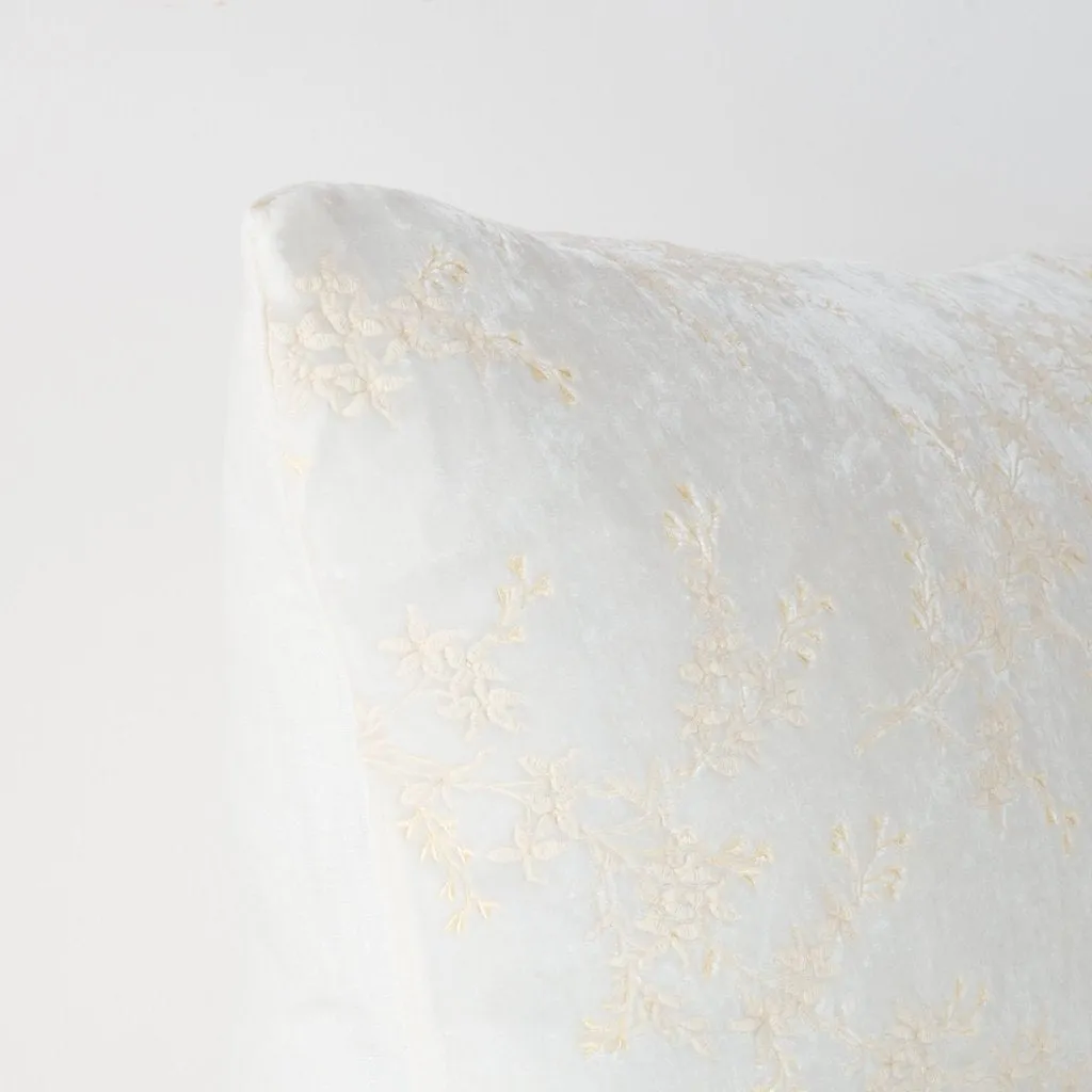 Lynette Euro Sham - Winter White