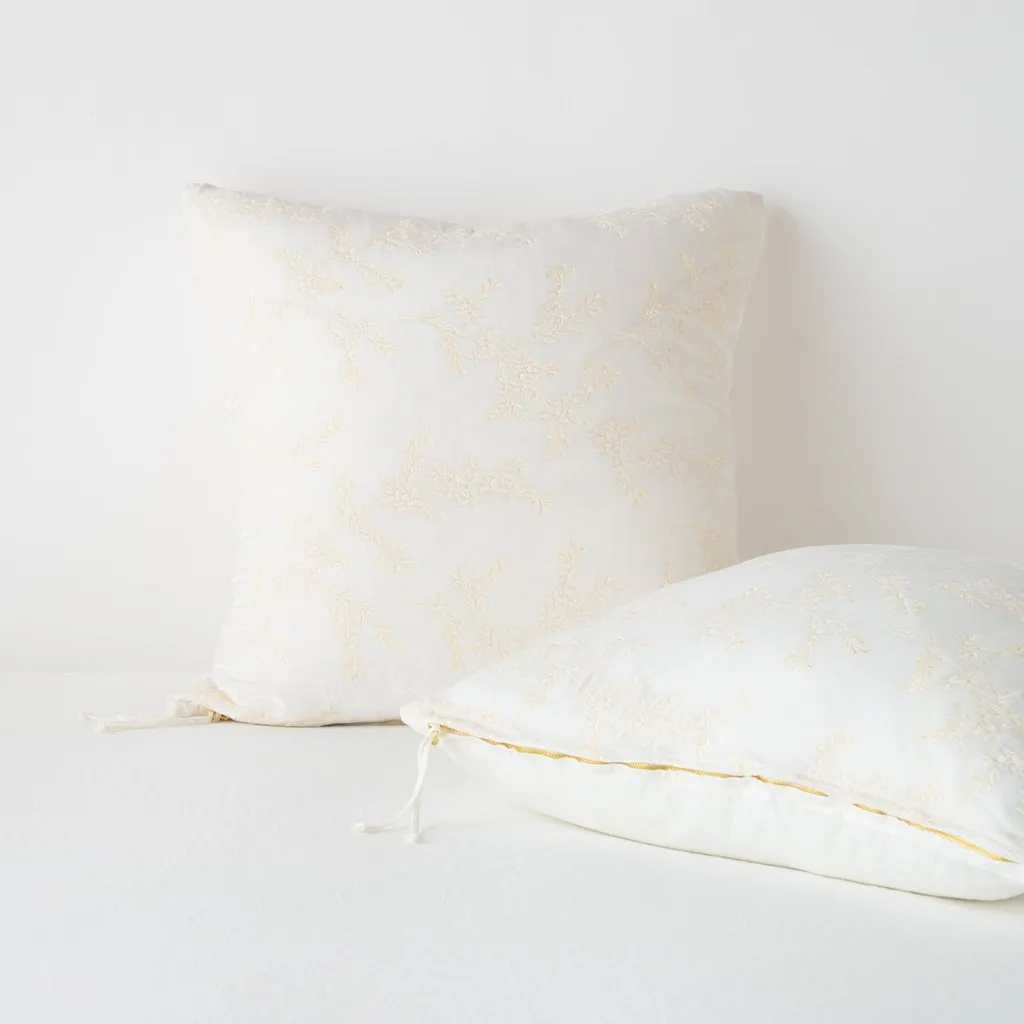 Lynette Euro Sham - Winter White