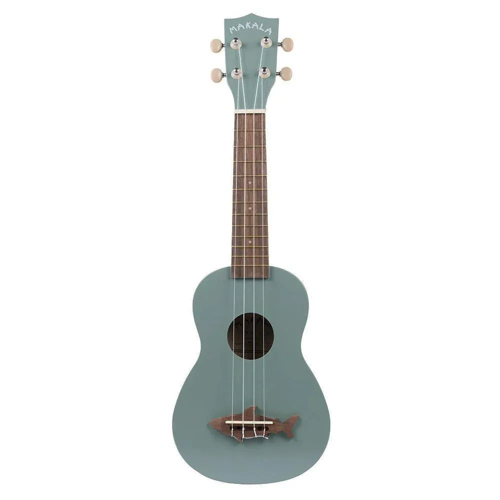 Makala Shark Fin Gray Soprano Ukulele