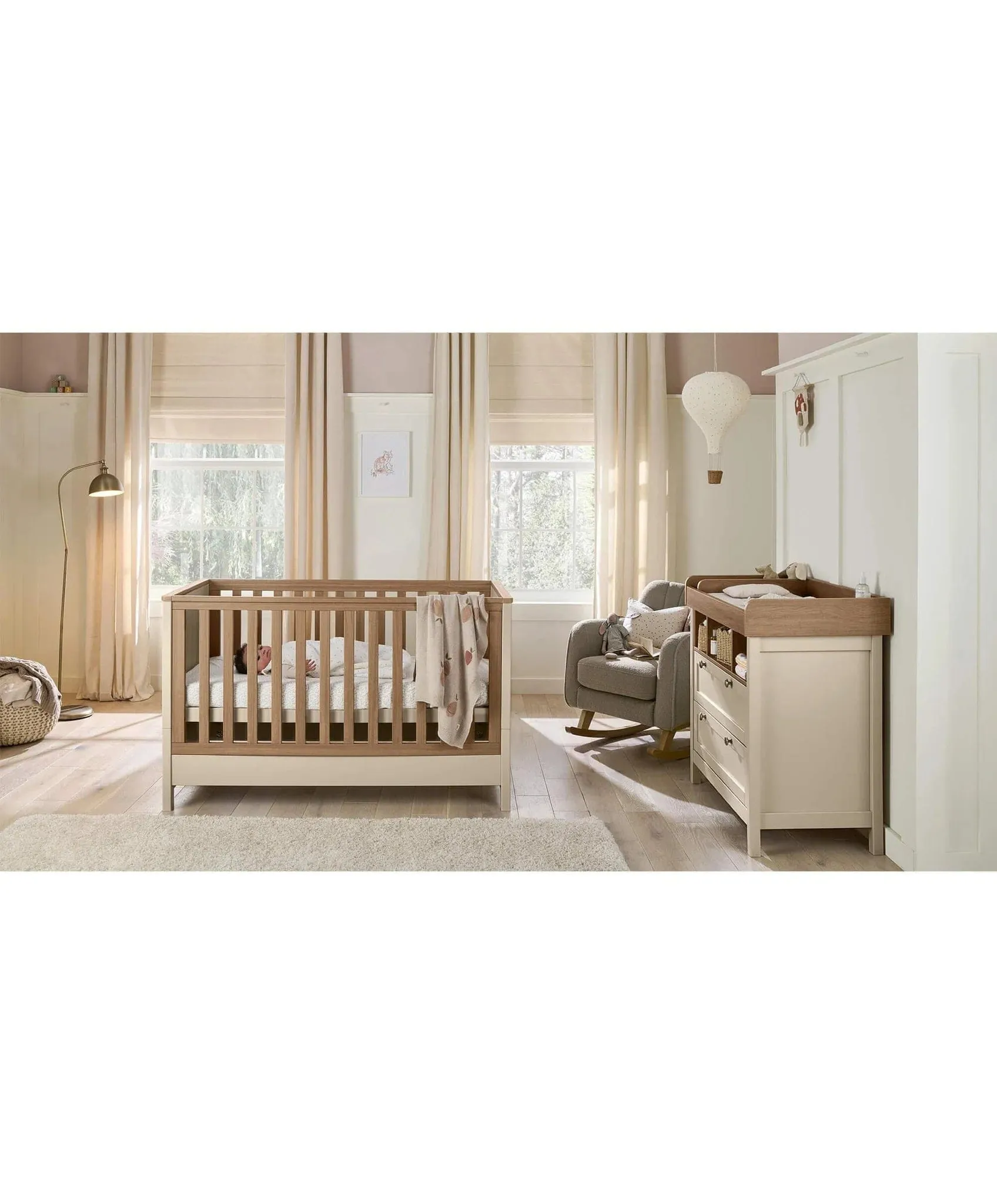 Mamas & Papas Harwell 2Pc Furniture Set - Cashmere