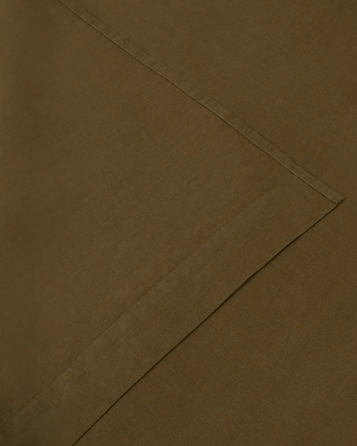 Marcel Linen Flat Sheet - Moss