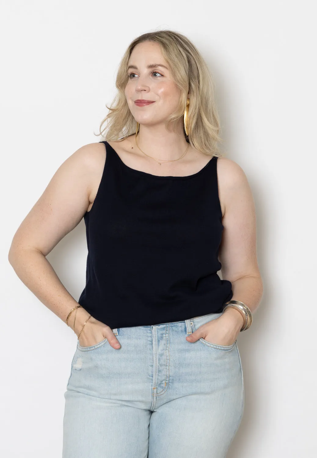 Ma'Ry'Ya Cotton Long Tank