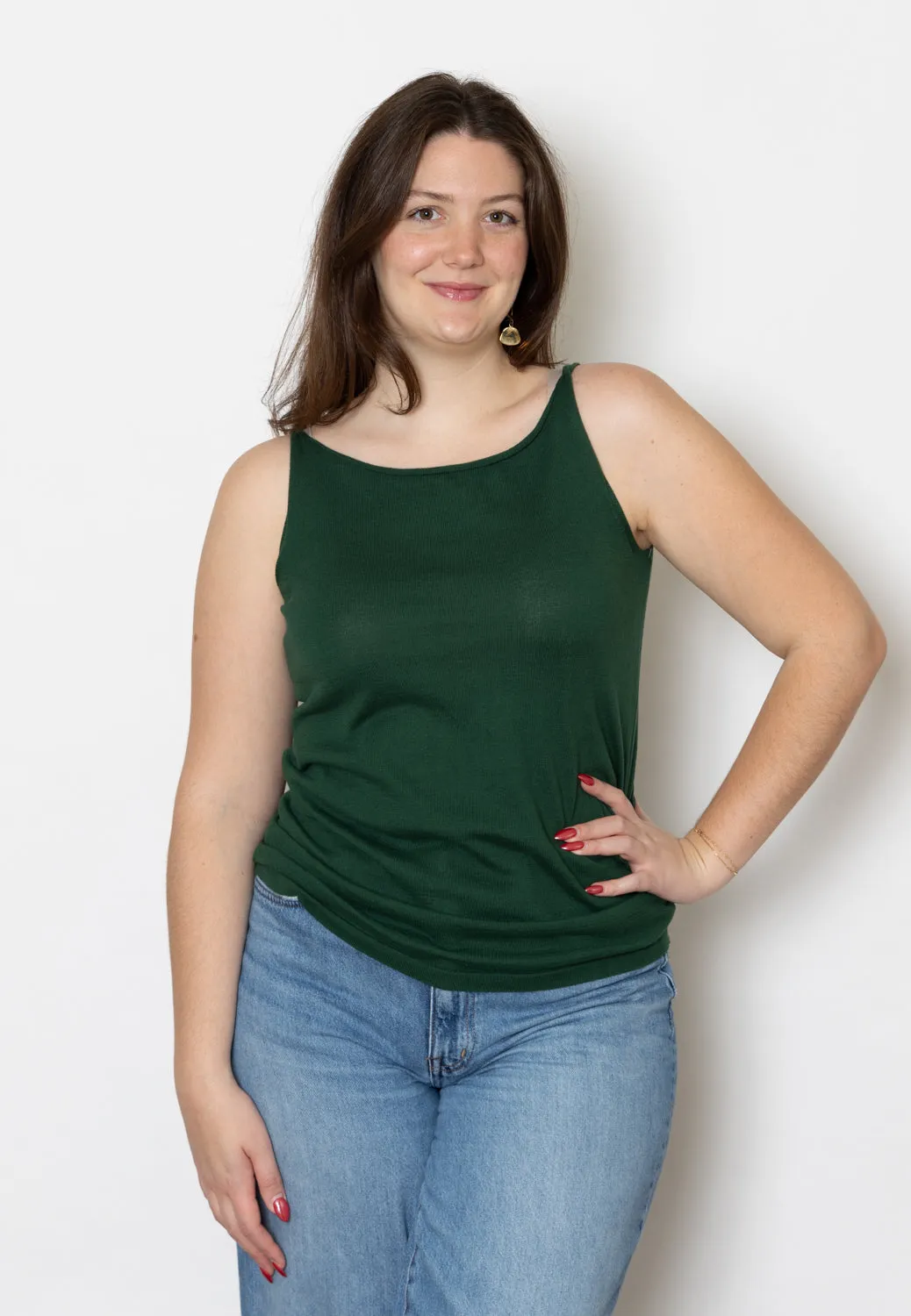 Ma'Ry'Ya Cotton Long Tank