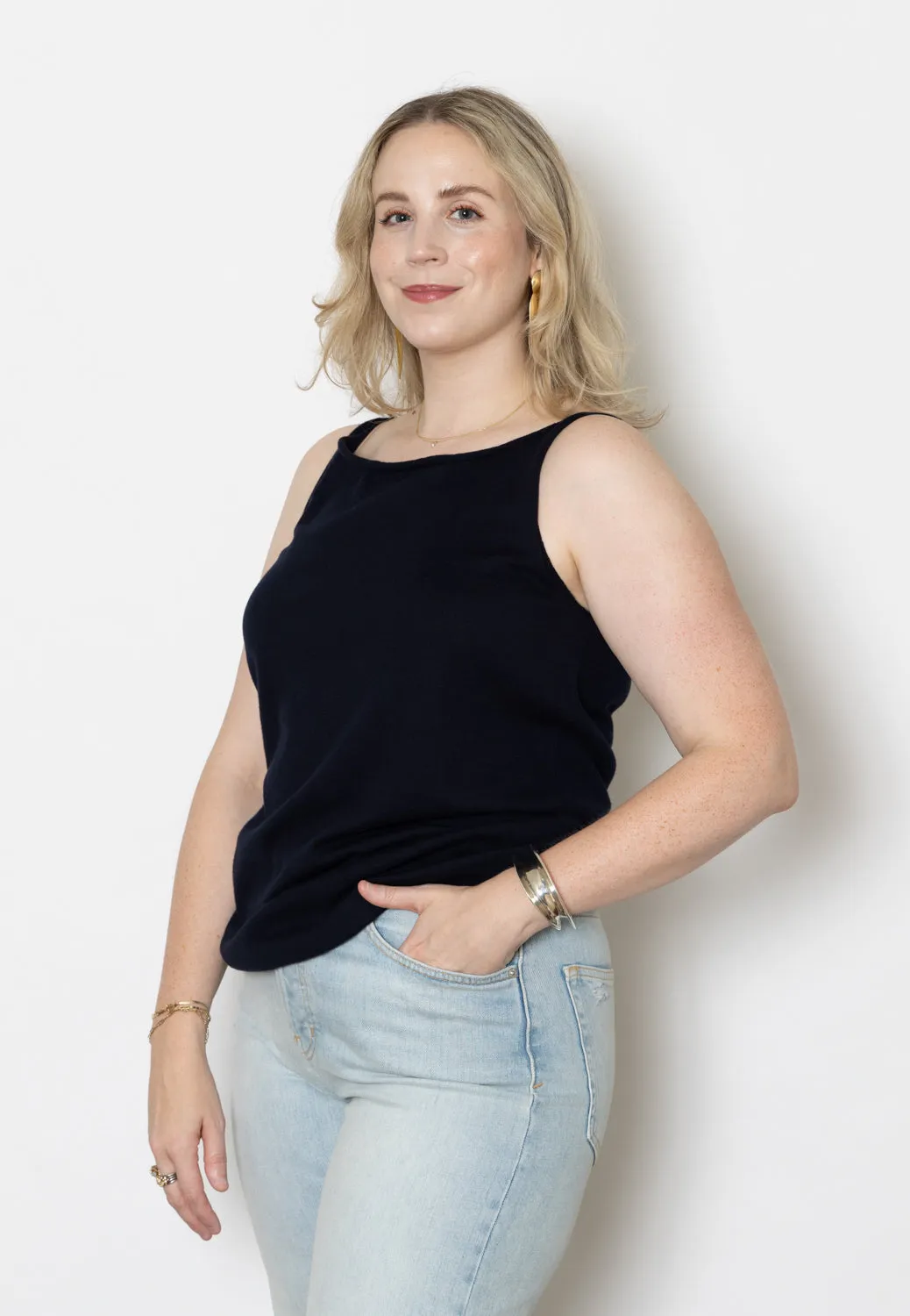 Ma'Ry'Ya Cotton Long Tank