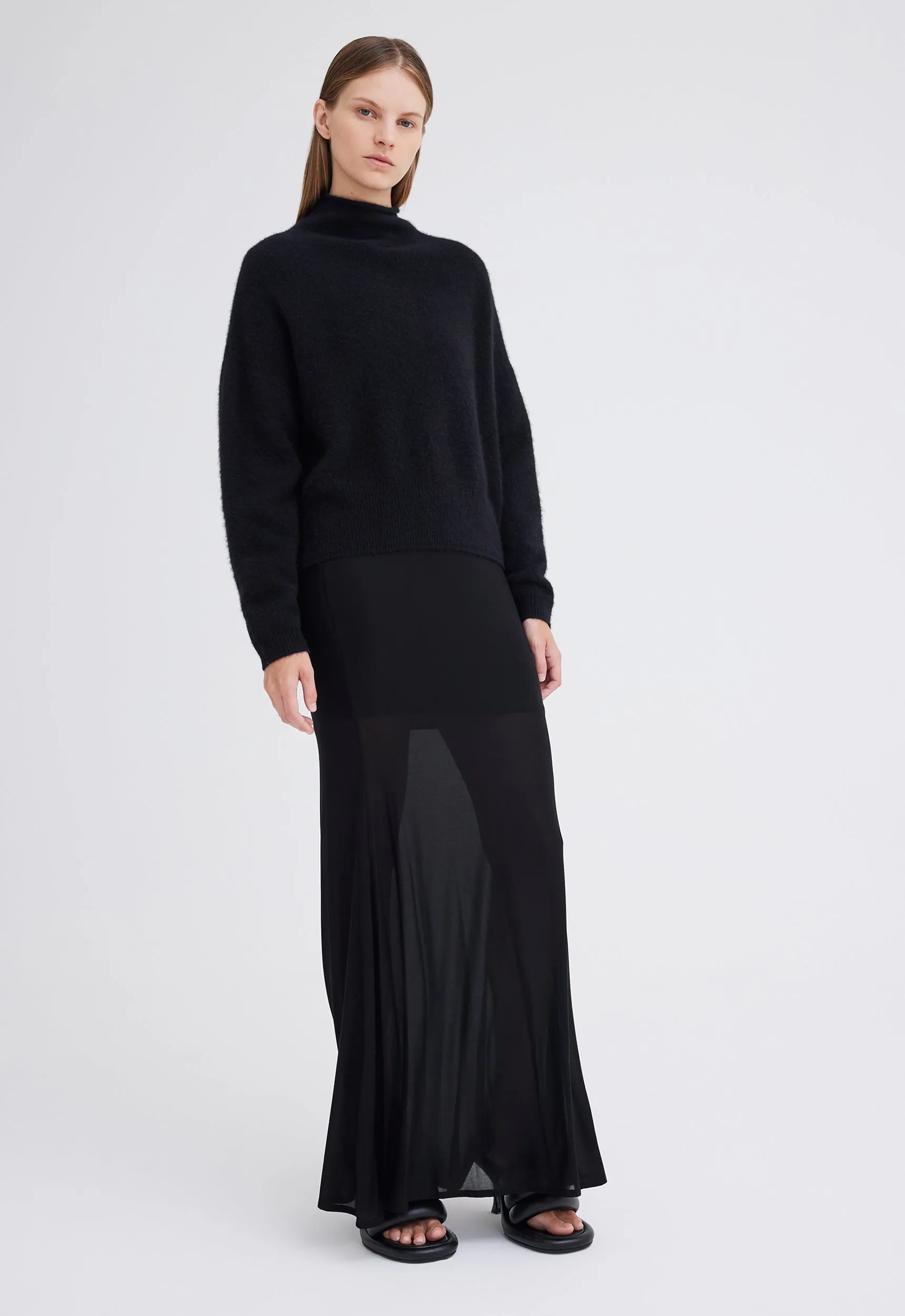 Maximus Cashmere Sweater - Black