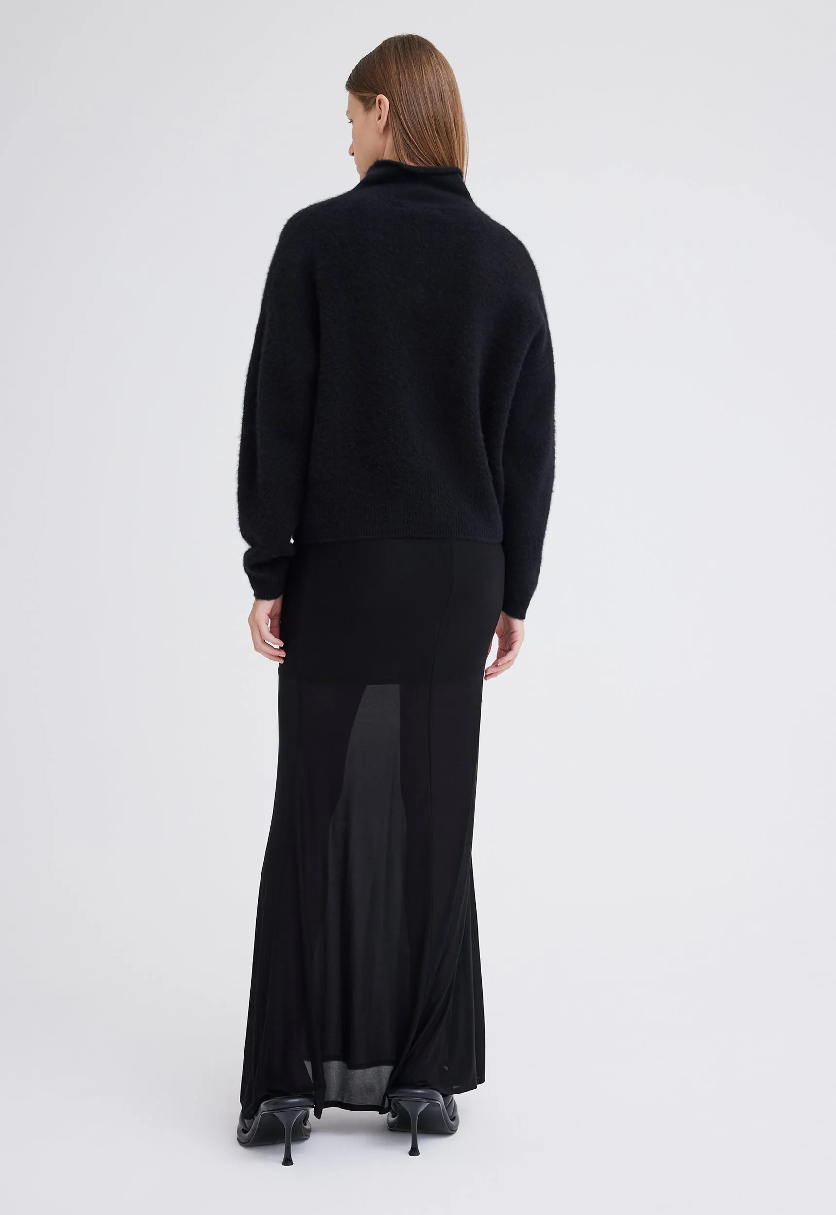Maximus Cashmere Sweater - Black
