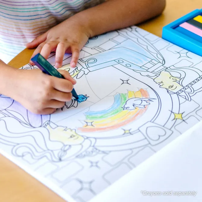 Melissa & Doug Jumbo Colouring Pad (Pink)