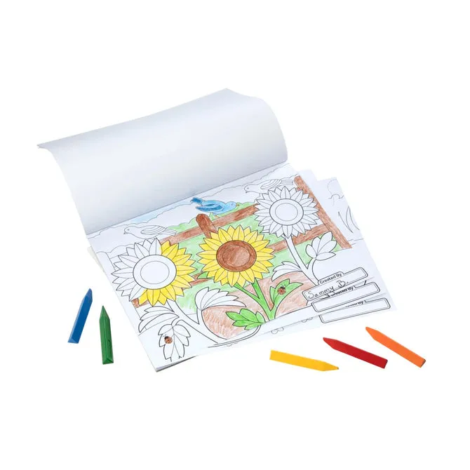 Melissa & Doug Jumbo Colouring Pad (Pink)