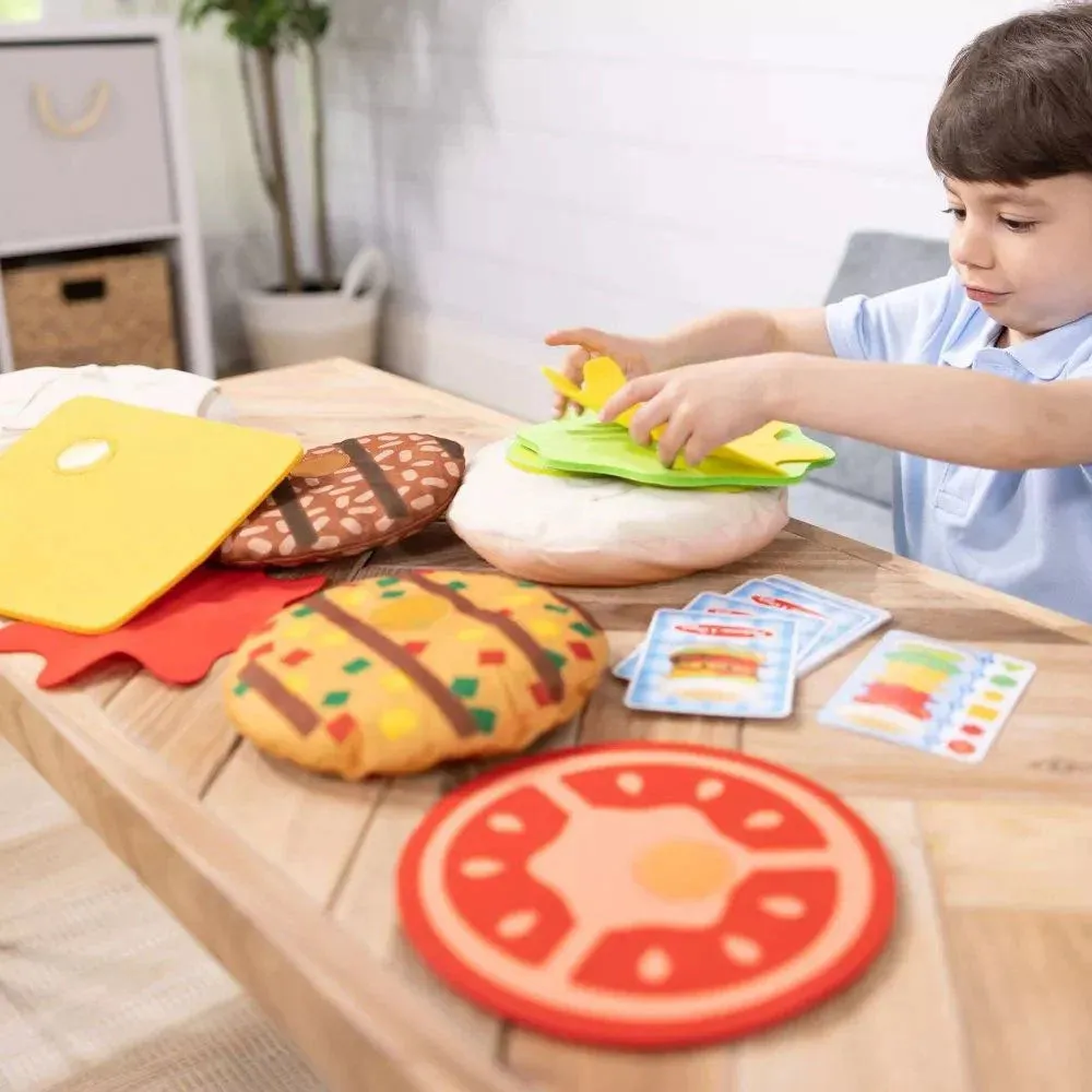 Melissa and Doug - Burger Stacking Games