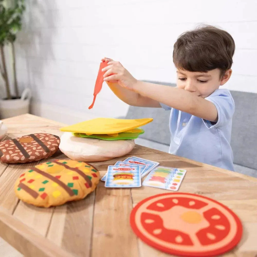 Melissa and Doug - Burger Stacking Games