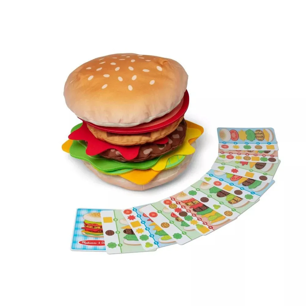 Melissa and Doug - Burger Stacking Games
