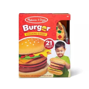 Melissa and Doug - Burger Stacking Games