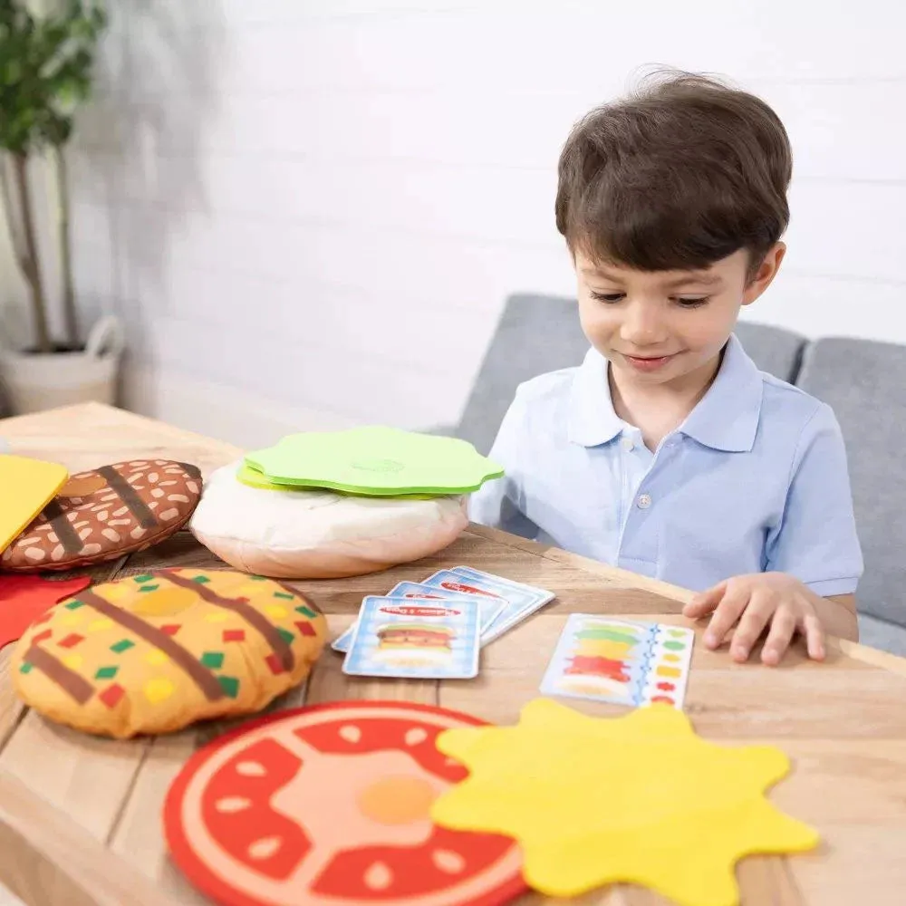 Melissa and Doug - Burger Stacking Games