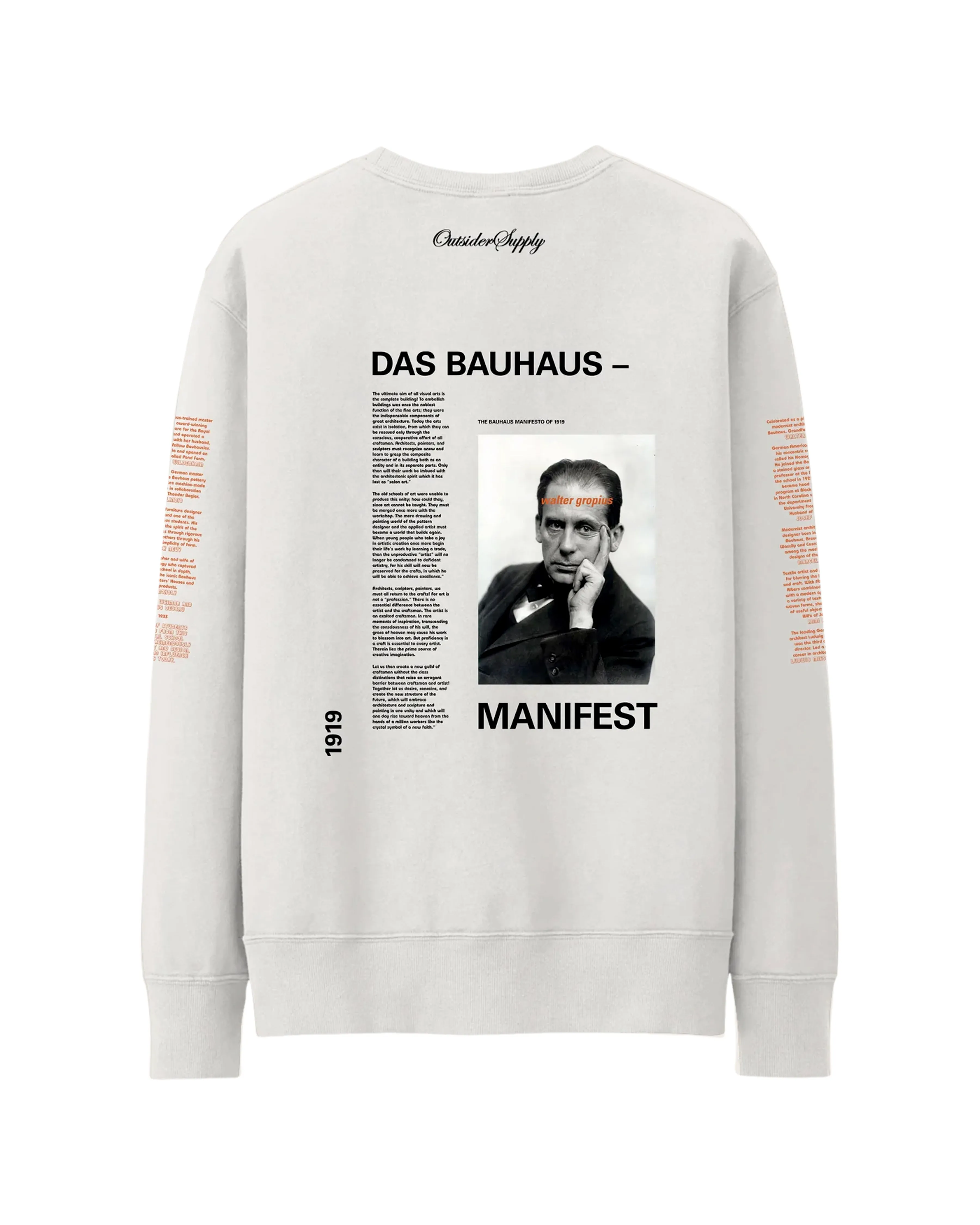 Members Of The Bauhaus Crewneck
