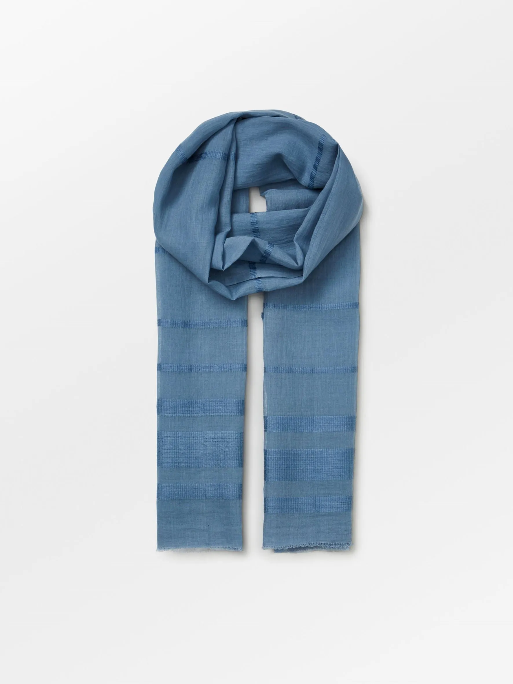 Milena Cowo Scarf - Blue