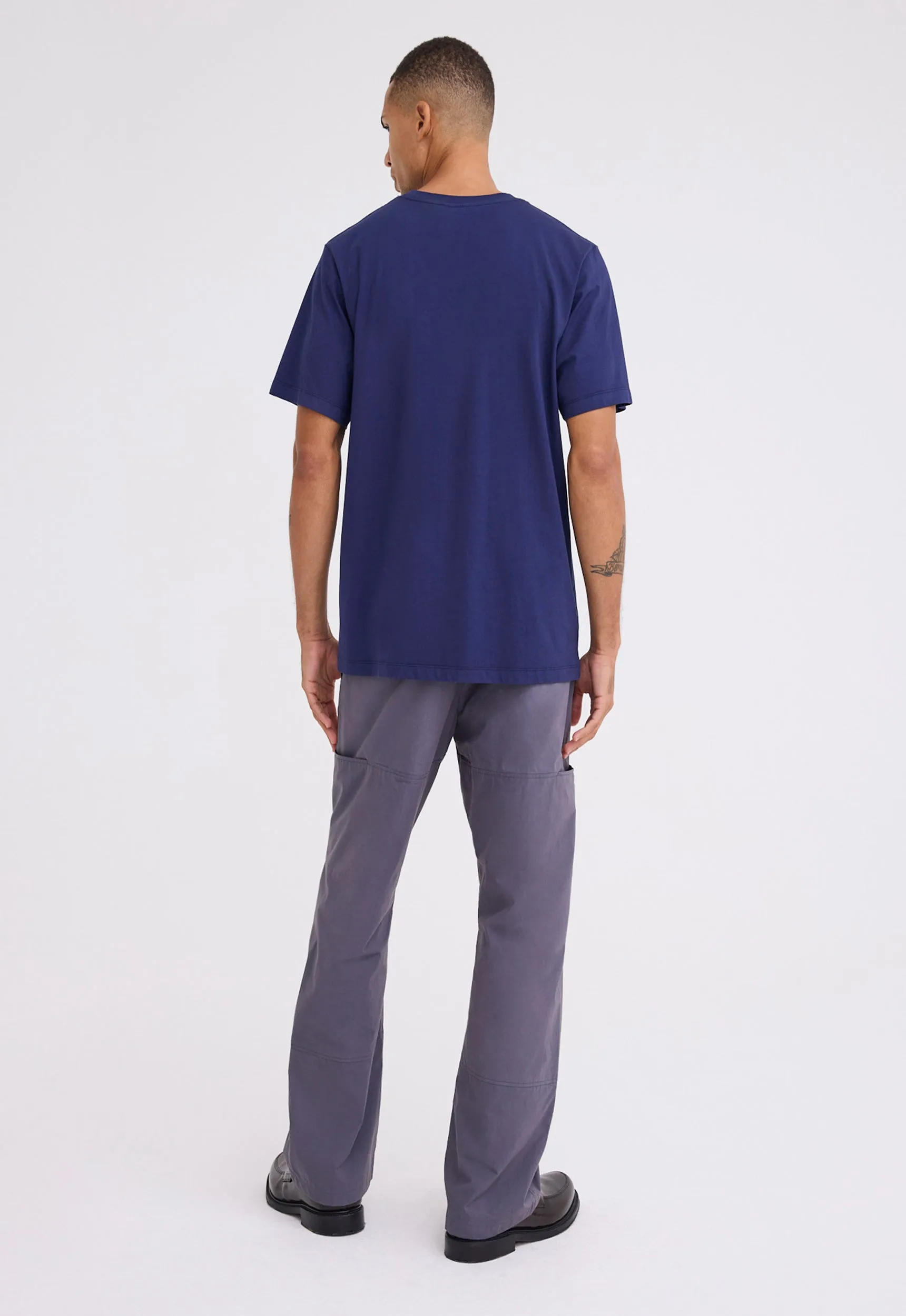 Mills Cotton Tee - Paton Blue