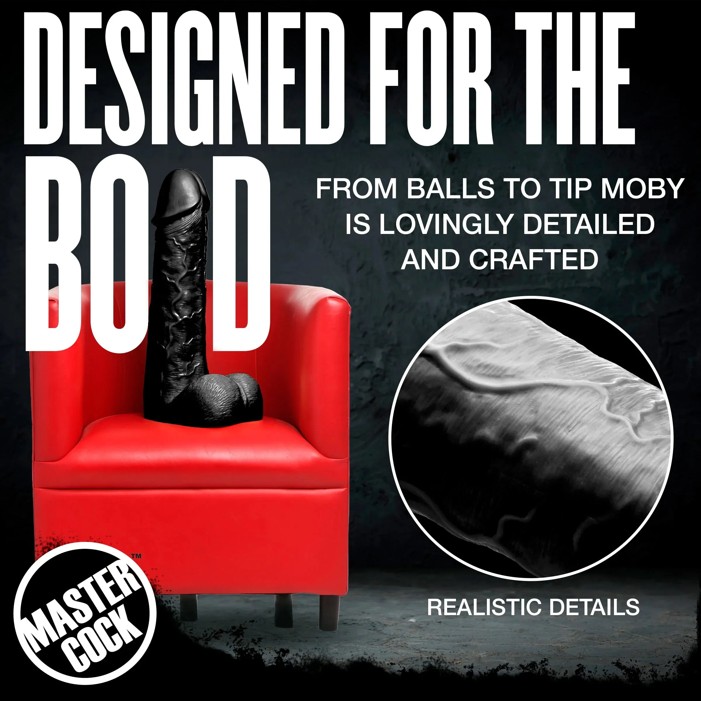 Moby 2 Foot Tall Super Dildo