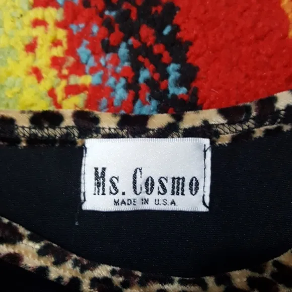 Ms .Cosmo Made in USA mini dress