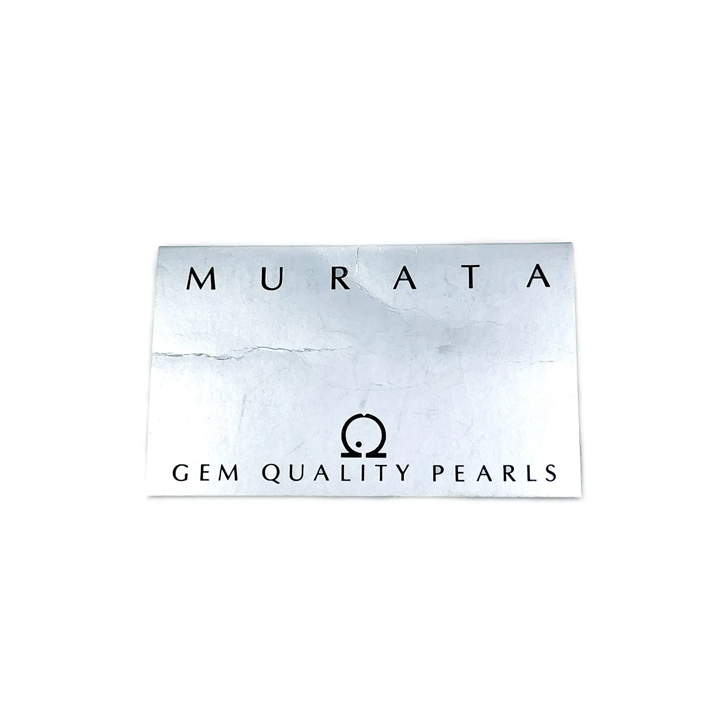 Murata Vintage Japanese Cultured Akoya Pearl Strand Necklace Box- 14K Yellow Gold 17.75 Inch