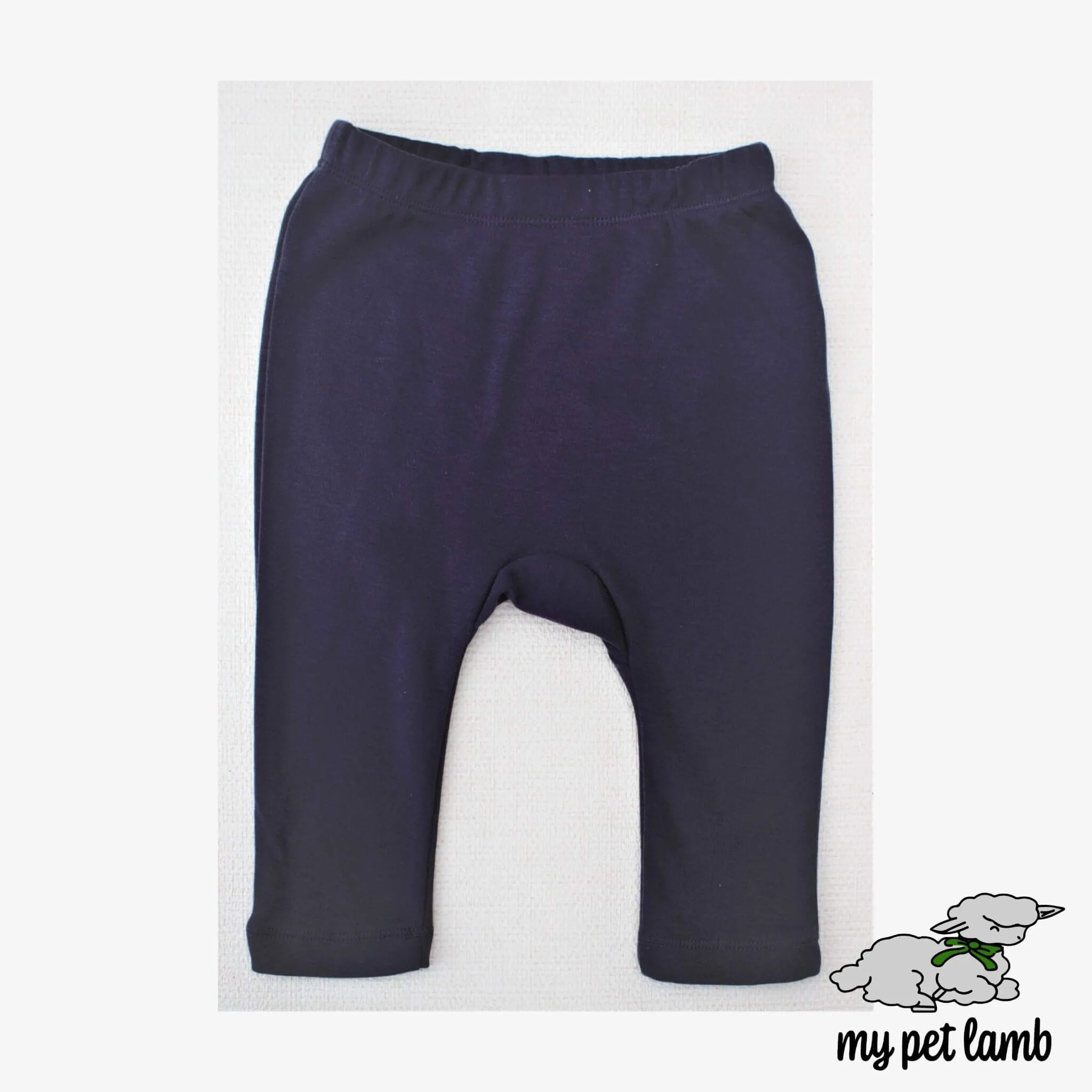 Navy Organic Cotton Leggings