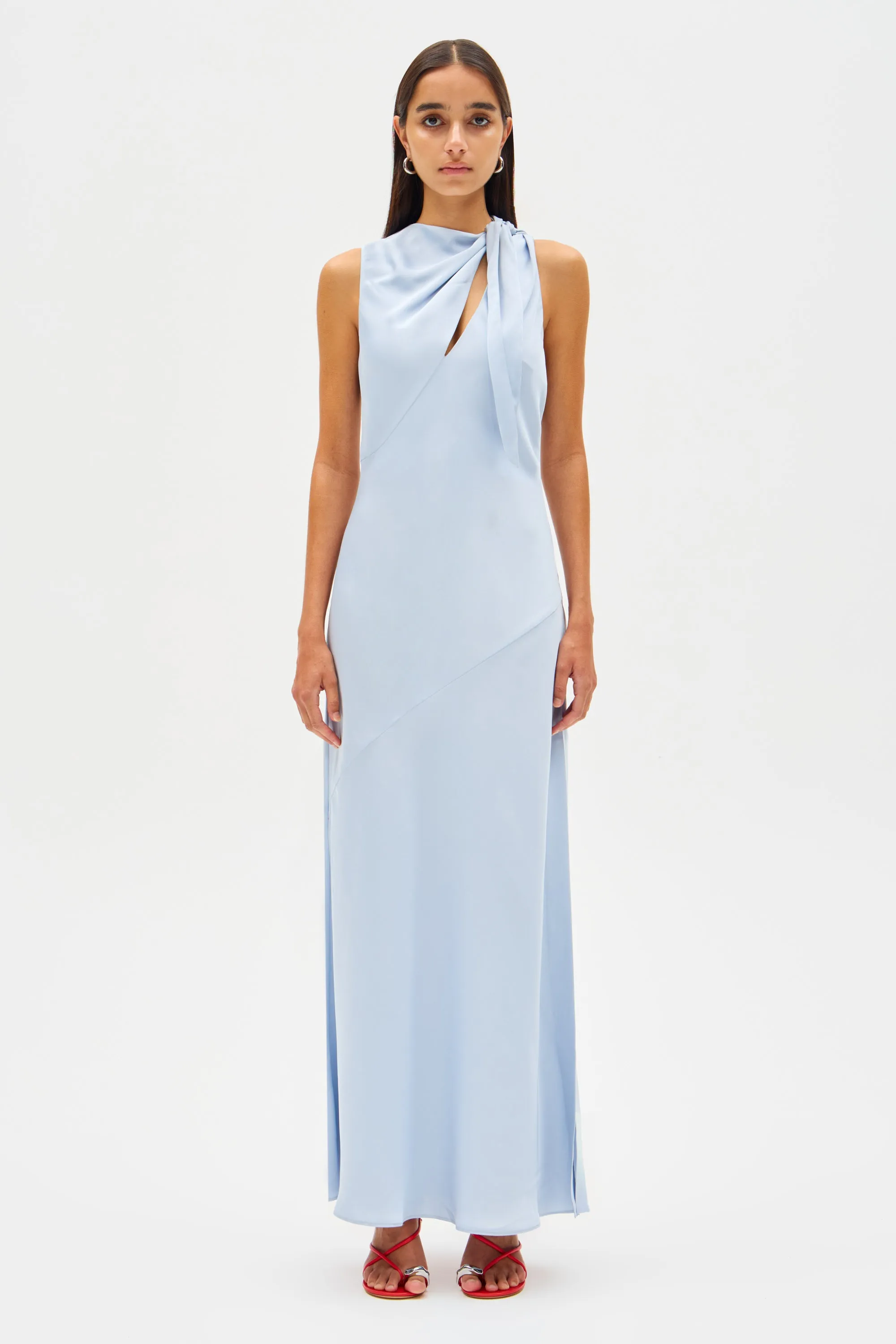 NOELIA SATIN MAXI DRESS