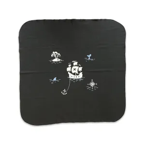 Organic Cotton Swaddle Blanket (Iron/Pirate)