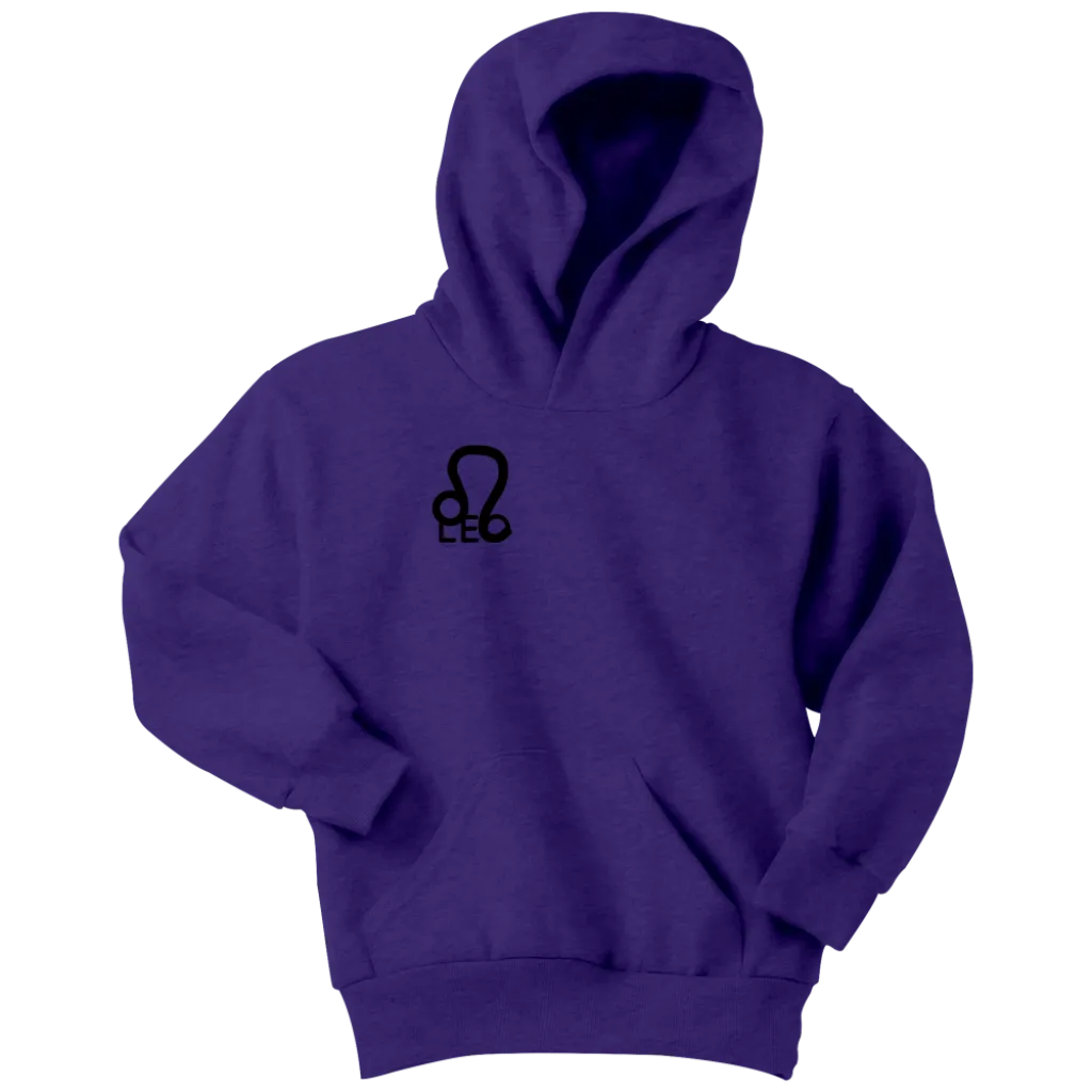 Original Zodiac Youth Hoodie -Leo