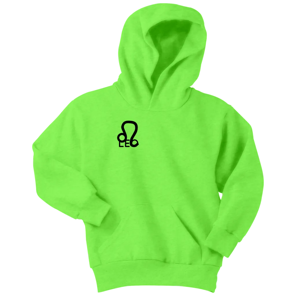 Original Zodiac Youth Hoodie -Leo