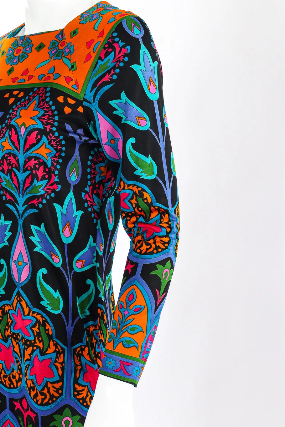 Paisley Floral Tunic Dress