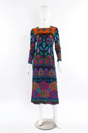 Paisley Floral Tunic Dress