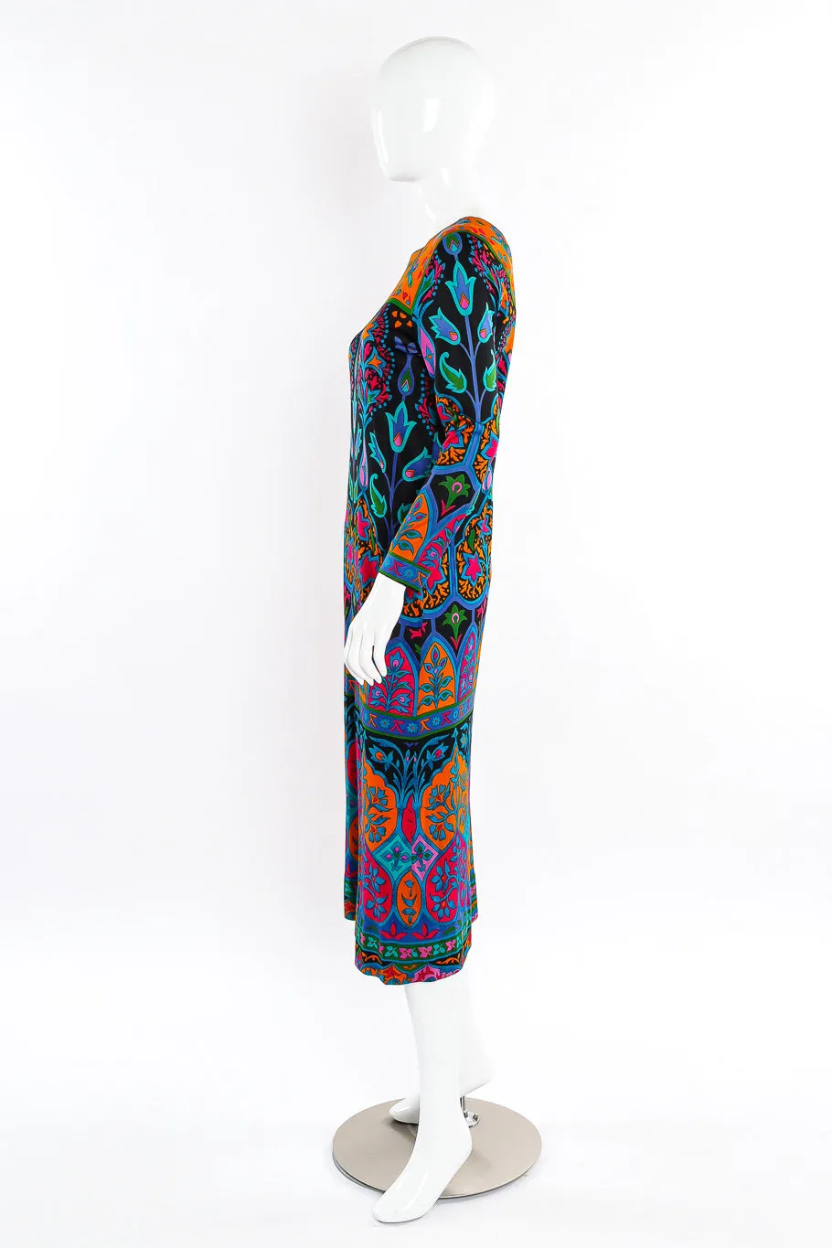 Paisley Floral Tunic Dress